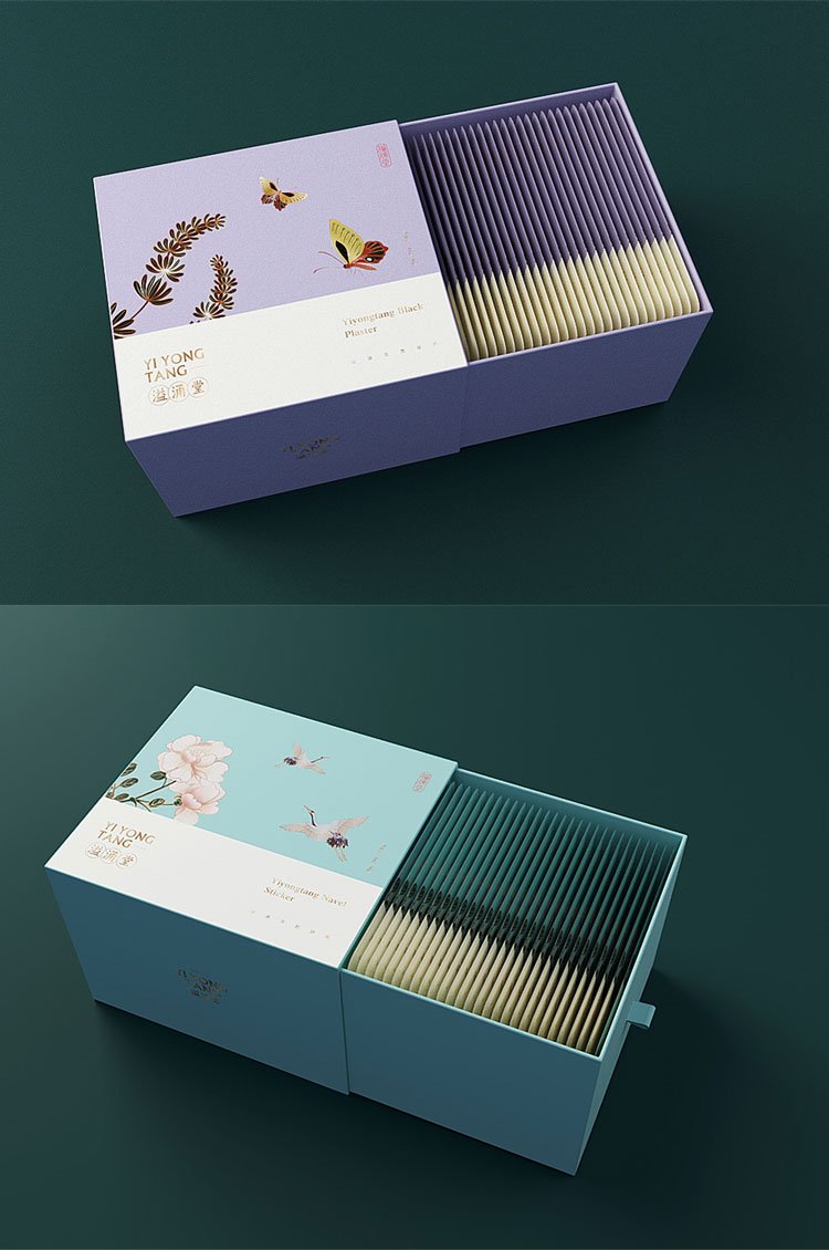 尊貴禮遇 金色抽屜式折疊禮盒，為名貴滋補(bǔ)品注入儀式感